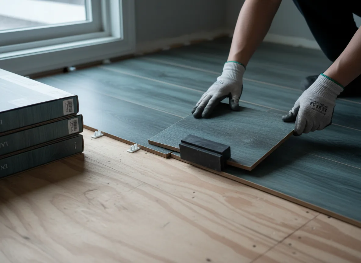 Luxury Vinyl Plank Installation company in Mcqueeney, TX